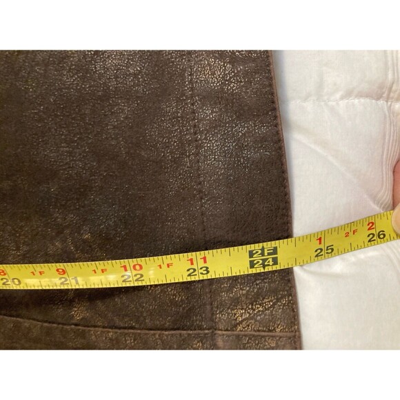 BAMBOO TRADERS Womens Brown Gold Coat Jacket 1X - Picture 10 of 14